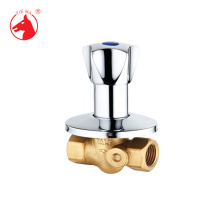 Best Price zinc handle brass hose concealed valve